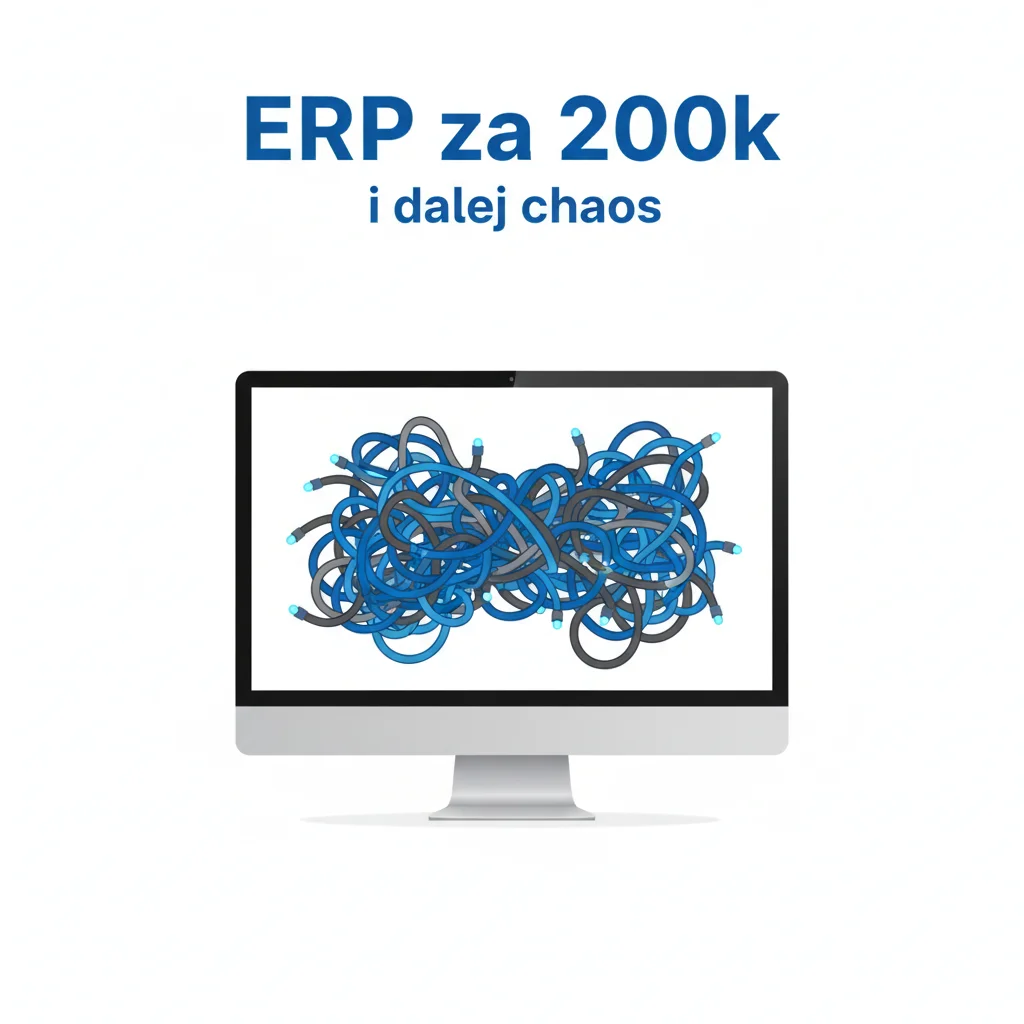 ERP za 200 tysięcy i dalej chaos